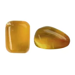 013660301 Trommelsteine Fluorit (gelb) 2,0 - 2,8cm (L) | Edelsteine, Heilsteine & Schmuck