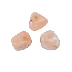 013700201 Trommelsteine Stilbit (rosa), 3,0 - 4,0cm (XL) | Marco Schreier