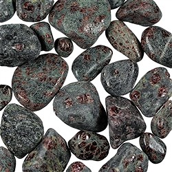 014060001 Tumbled stones garnet (pyroxenite), mixed sizes | gems, healing stones &amp; jewelry