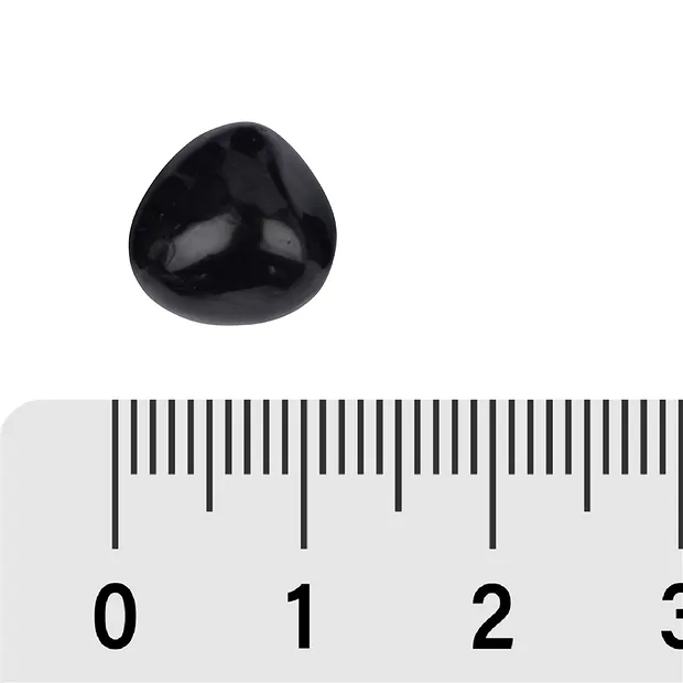 Trommelsteine Schungit, 0,8 - 1,2cm (S) | GH Edelsteine, Heilsteine & Schmuck