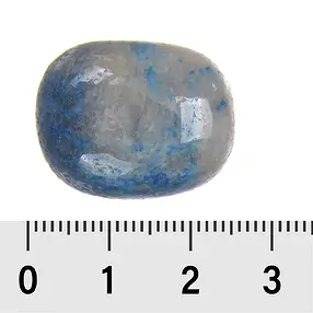 Pietra burattata shattuckite, 2,5 - 2,8 cm (L) | Marco Schreier