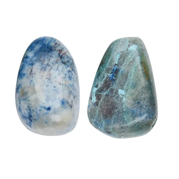 Pierres roulées Shattuckite, 2,5 - 2,8cm (L) | Marco Schreier