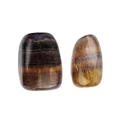 014770301 Trommelsteine Fluorit (gelb gebändert), 2,2 - 2,7cm (L) | Marco Schreier