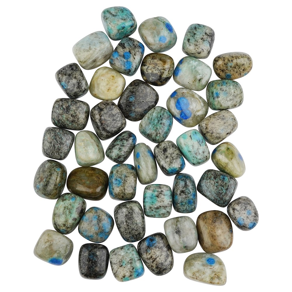 Tumbled Stones K2 (Azurite in Gneiss), 2,0 - 2,6cm (M) | Marco Schreier