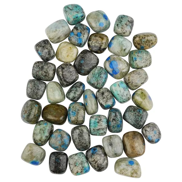 Tumbled Stones K2 (Azurite in Gneiss), 2,0 - 2,6cm (M) | Marco Schreier