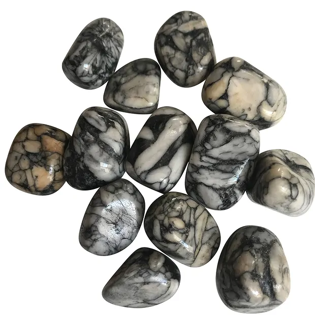 Trommelsteine Pinolith, 1,5 - 2,2cm (M) | GH Edelsteine, Heilsteine & Schmuck