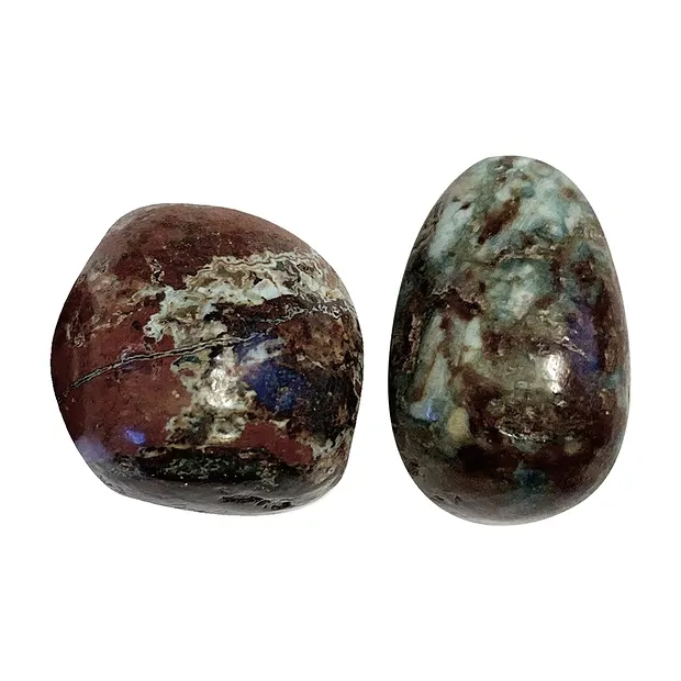 Pietra burattata zarinite, 2,5 - 3,2 cm (L) | grossista gemme e pietre curative