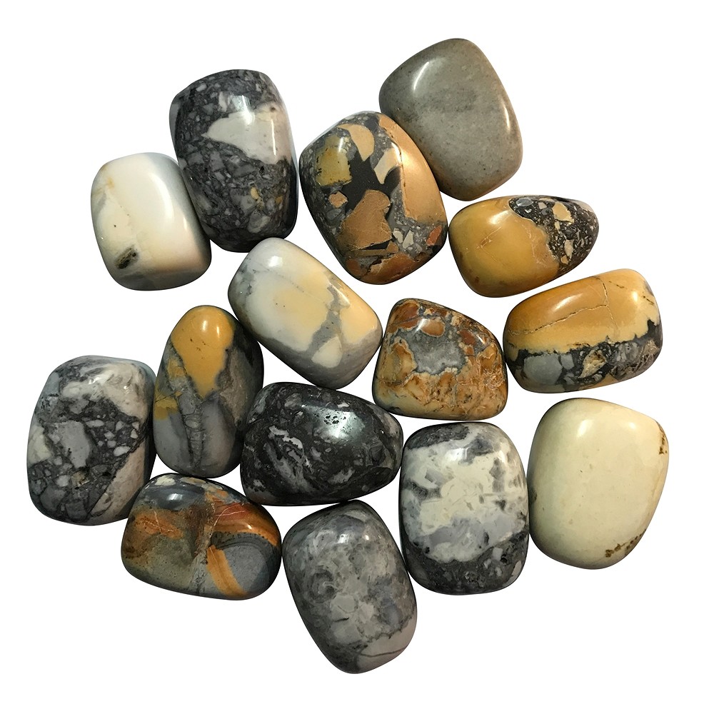 Tumbled Stones Maligano Jasper, 2,8 - 3,5cm (XL) | Marco Schreier