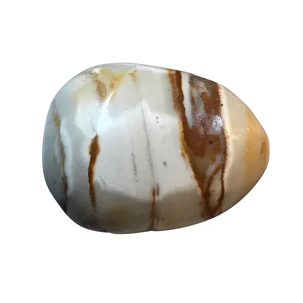 Pierres roulées, rhyolite rouge du soir, 3,0 - 3,5cm (XL), à facettes | Marco Schreier