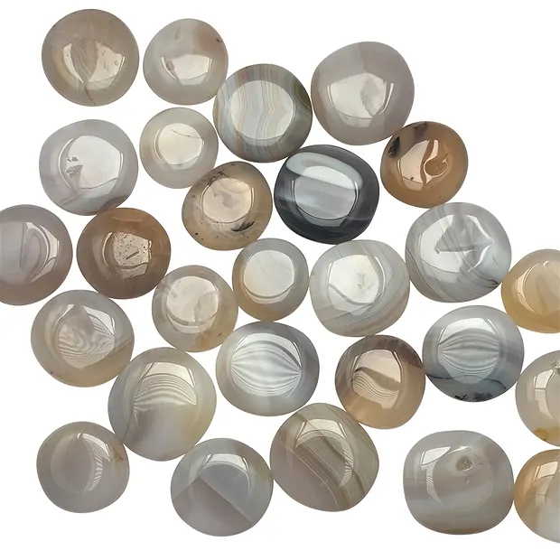 Pierres lisses Agate | Pierres précieuses, pierres thérapeutiques & bijoux