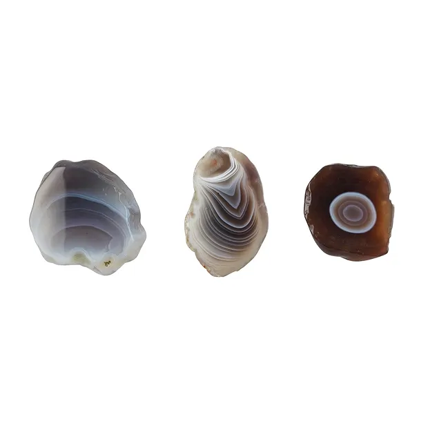 Agate Smooth Stones (Botswana), Extra, Flat | wholesaler gems & healing stones