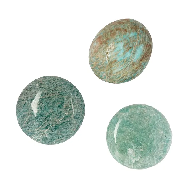 Pierres roulées Amazonite (Madagascar), 4,5 - 5,0cm (Jumbo) | Marco Schreier