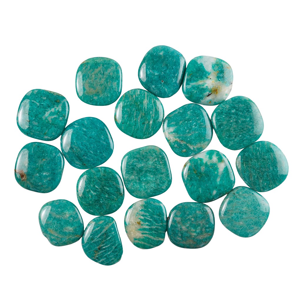 Pierres lisses d'Amazonite (foncée) | Marco Schreier