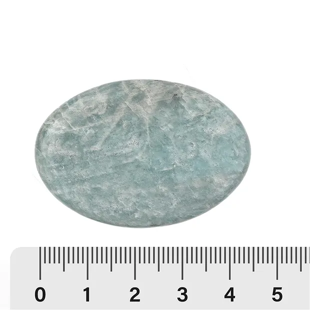 Pietra disco di Amazzonite (Madagascar), extra-large | Marco Schreier
