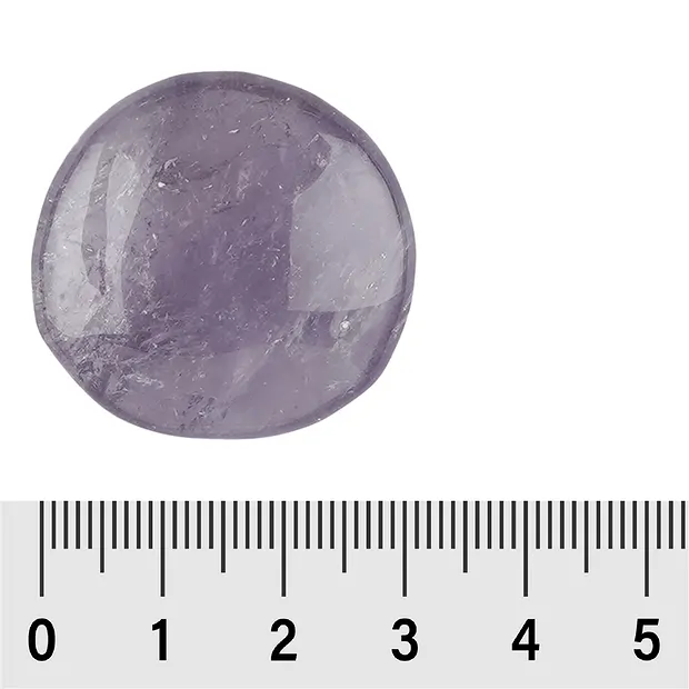 Smooth Stone Amthyst Quartz (light) | wholesaler gems, healing stones & jewelry