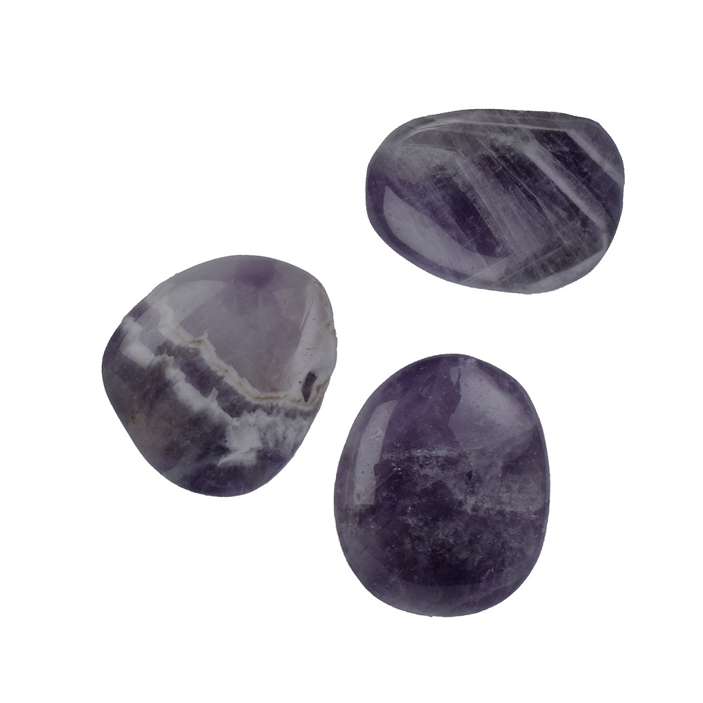 Smooth Stones Amethyst Quartz dark / Chevron Amethyst | Marco Schreier
