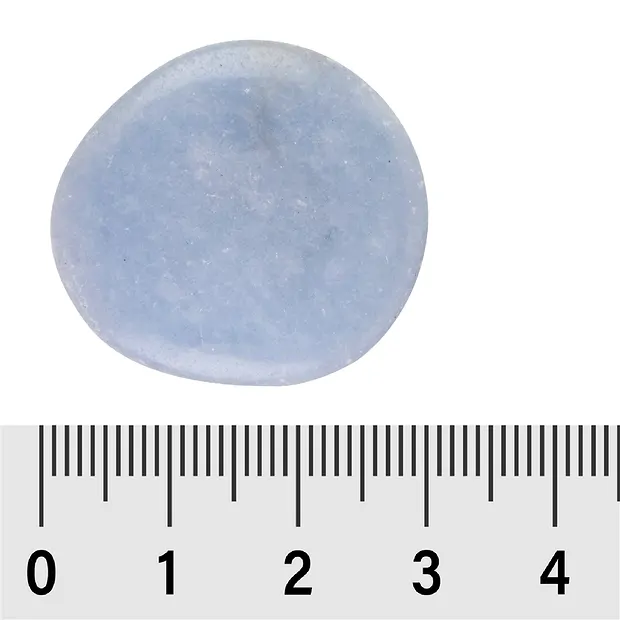 Pietra disco Angelite (anidrite) | Gemme Schreier, pietre curative e gioielli