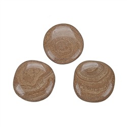 020231501 Pietra disco Aragonite (Eichenberg) | Gemme Schreier, pietre curative e gioielli