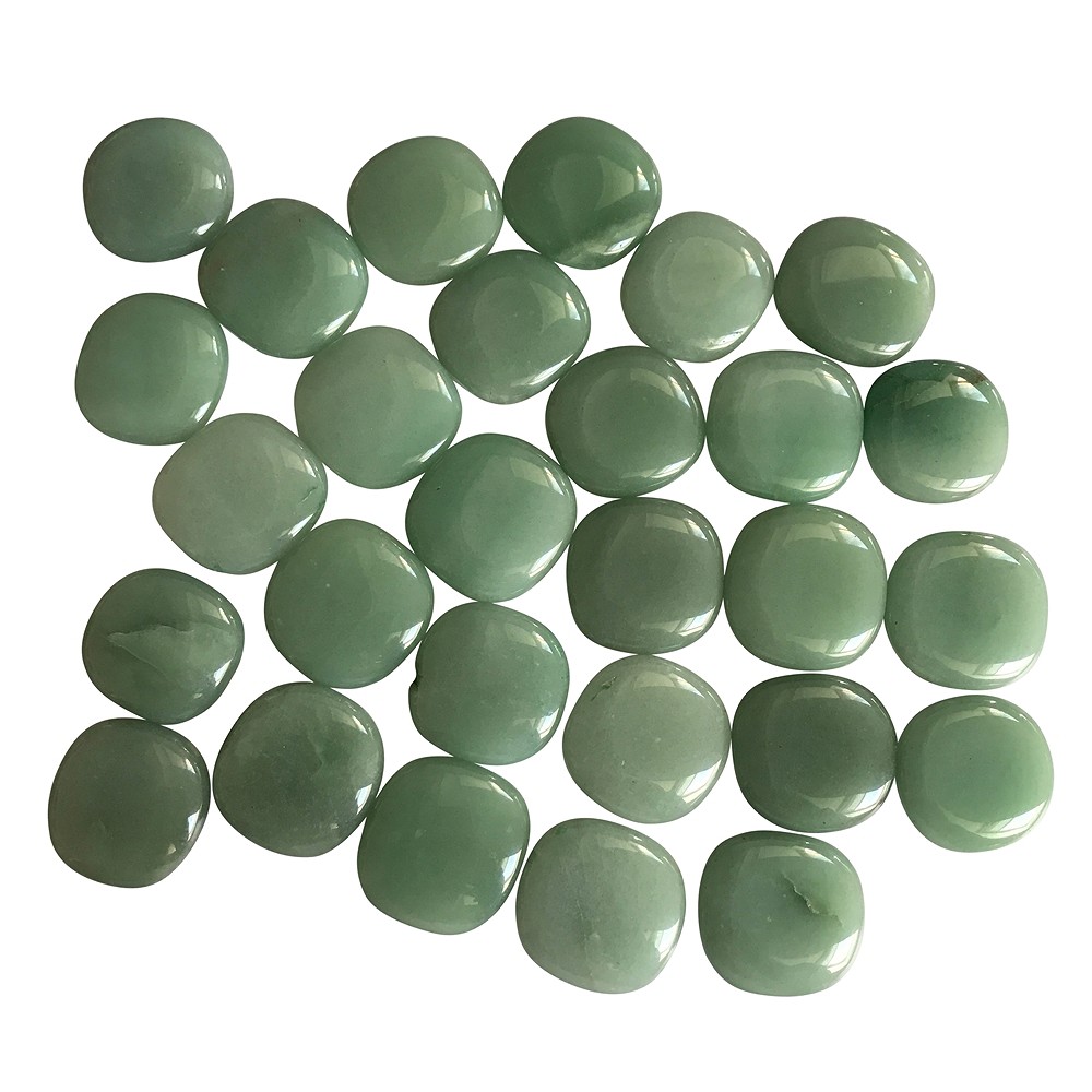 Pietra disco di Avventurina (verde) | Gemme Schreier, pietre curative e gioielli