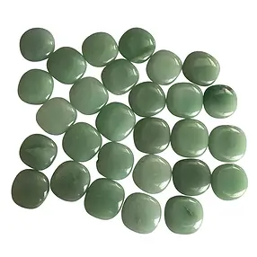 Pietra disco di Avventurina (verde) | Gemme Schreier, pietre curative e gioielli