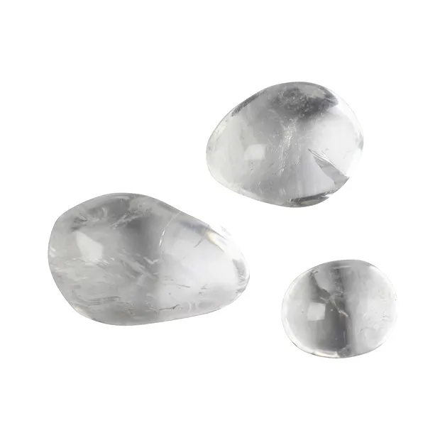 Tumbled Stones Rock Crystal (Madagascar), 5,0 - 7,0cm (Jumbo) | Marco Schreier