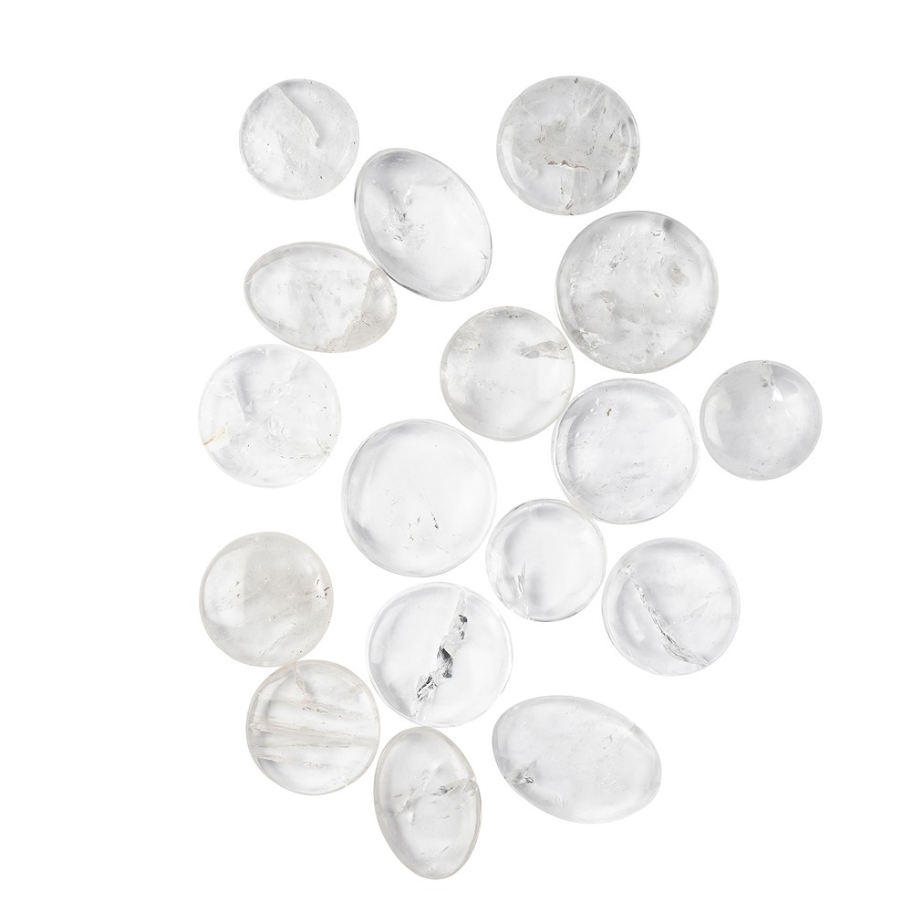 Smooth Stones Rock Crystal (Madagascar) | wholesaler gems & healing stones