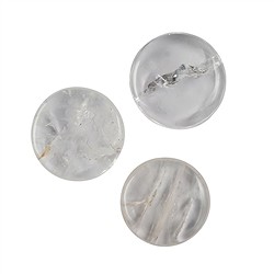 020351501 Cristal de roca Disco de piedra (Madagascar) | Marco Schreier