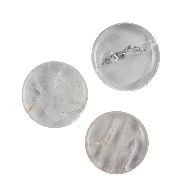 Smooth Stones Rock Crystal (Madagascar) | wholesaler gems & healing stones