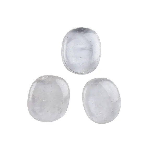 Smooth Stone Rock Crystal extra | wholesaler gems, healing stones & jewelry