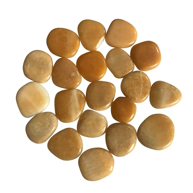 Pietre disco di Calcite (arancione) | Gemme Schreier, pietre curative e gioielli