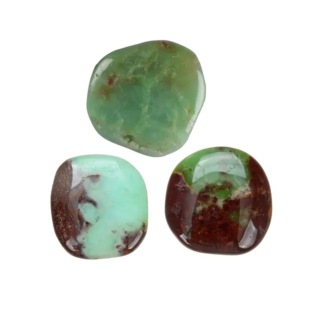 Pierres lisses Chrysoprase | Pierres précieuses, pierres thérapeutiques & bijoux
