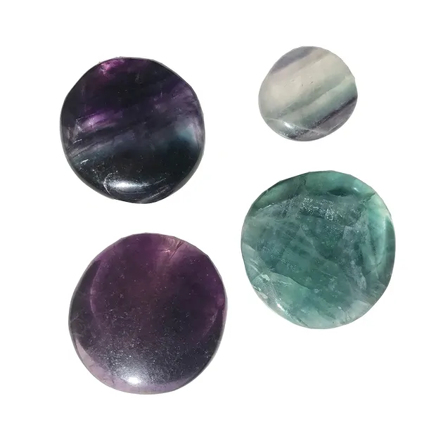 Smooth Stones Fluorite | wholesaler - gems, precious & healing stones, jewelry