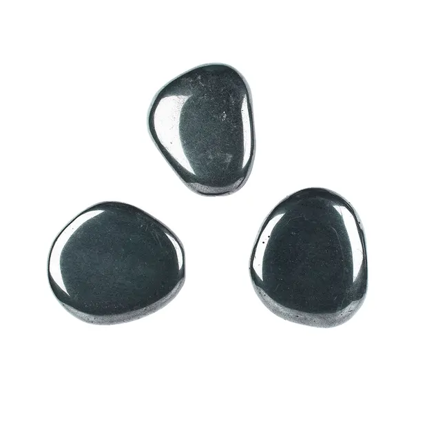 Pietra disco di Ematite (naturale) | Gemme Schreier, pietre curative e gioielli