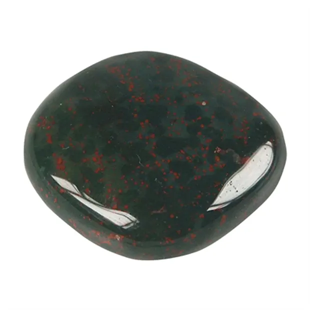 Smooth Stones Heliotrope (Bloodstone) | wholesale gems, healing stones & jewelry