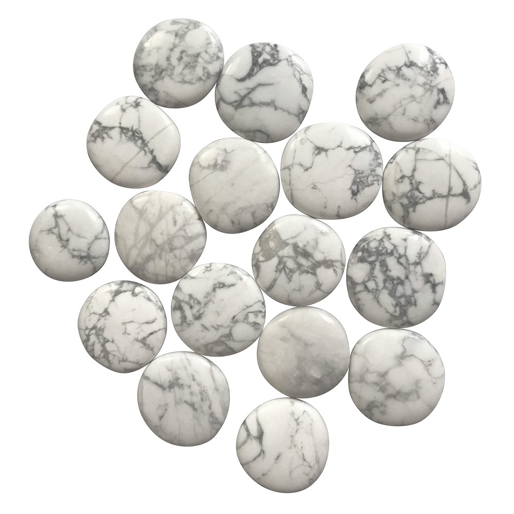 Pietra disco in magnesite | Ingrosso Schreier; gemme, pietre curative e gioielli