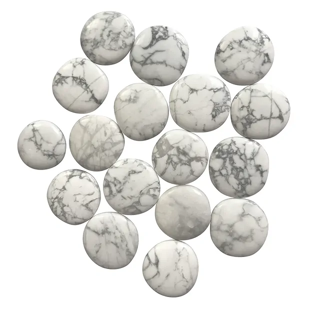 Scheibensteine Magnesit | Schreier Großhändler Edelsteine, Heilsteine & Schmuck