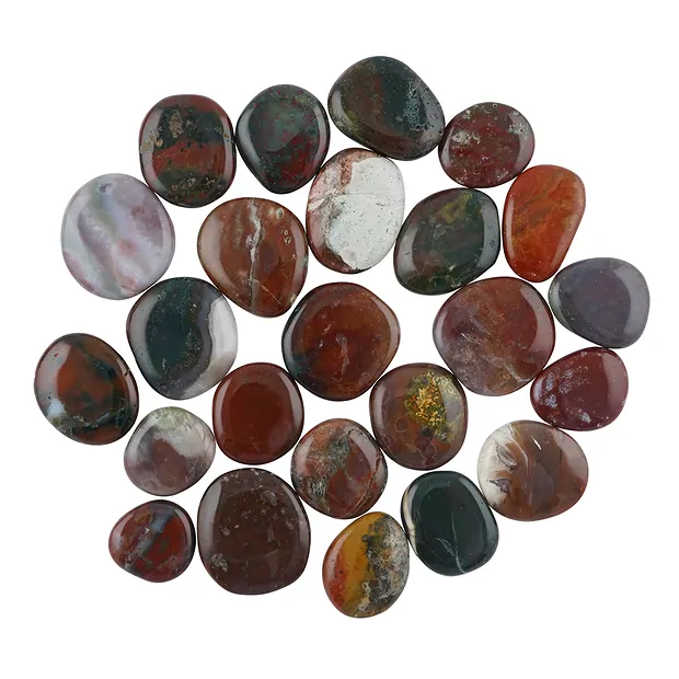 Scheibensteine Jaspis (bunt), B-Qualität | GH Edelsteine, Heilsteine & Schmuck