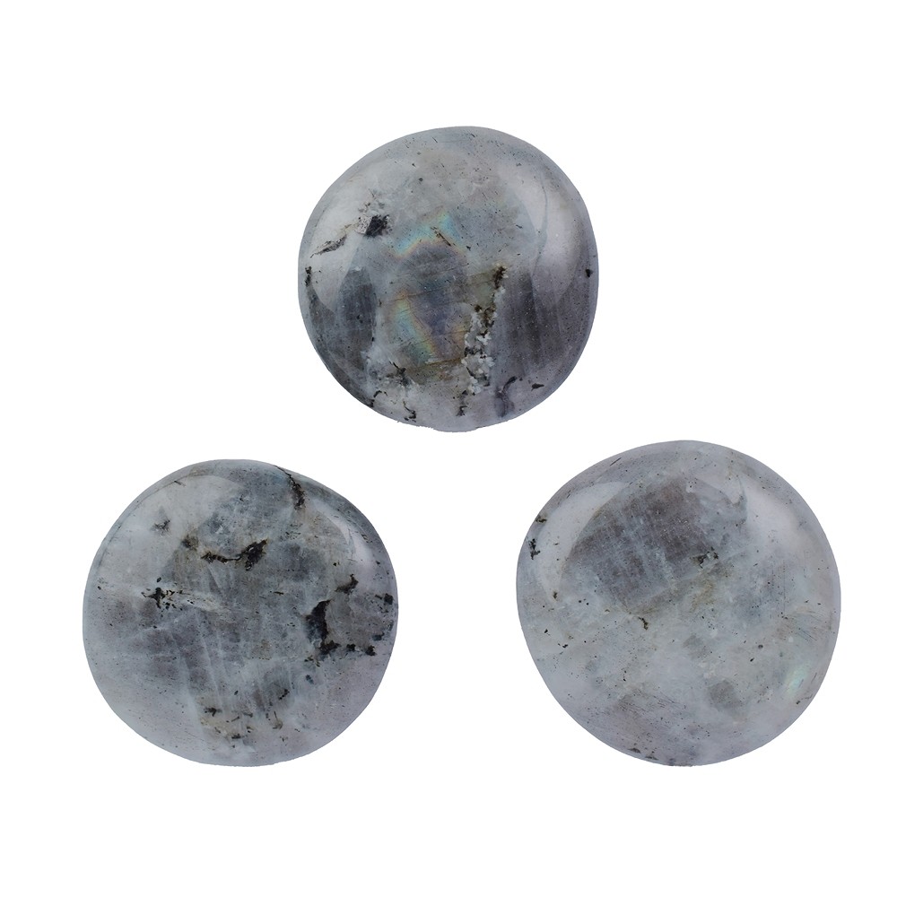 Disco de piedra labradorita | piedras preciosas, piedras curativas y joyería