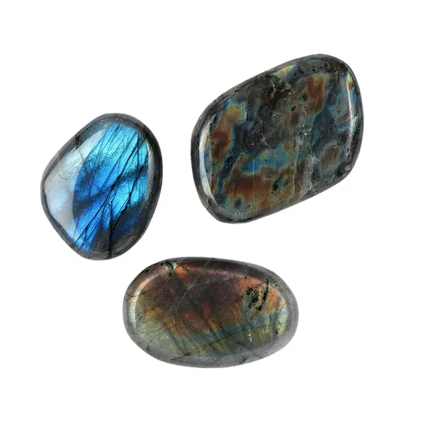 Smooth Stones Labradorite (Madagascar) | Schreier gems, healing stones & jewelry