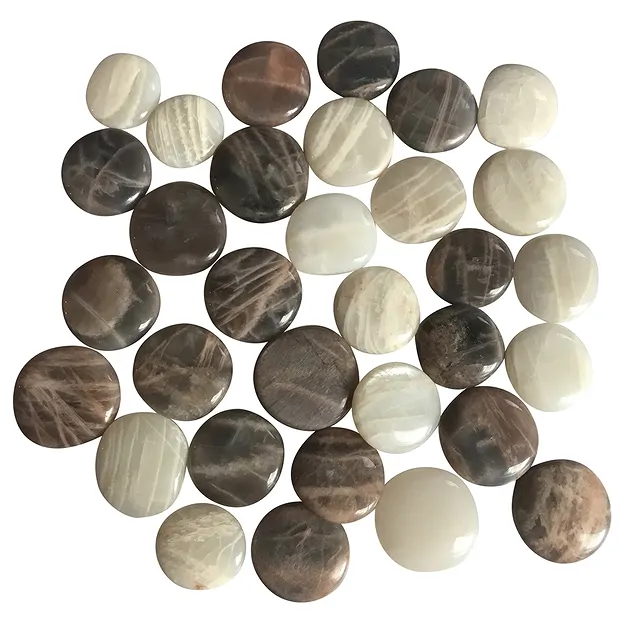 Smooth Stones Moonstone (Perthite) | wholesaler gems, healing stones & jewelry