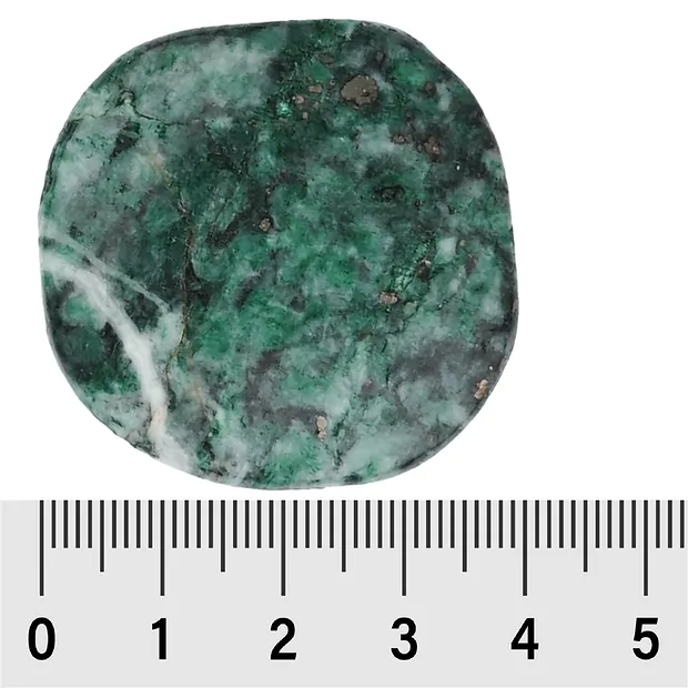 Disco de piedra Prasem | Schreier piedras preciosas, piedras curativas y joyería