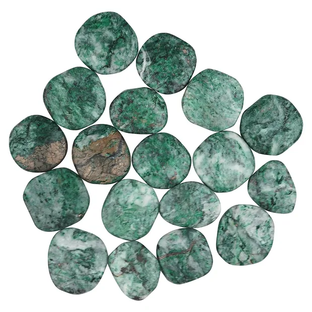 Pierres lisses Prasem | Pierres précieuses, pierres thérapeutiques & bijoux