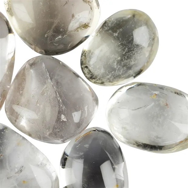 Piedras rodadas Cuarzo ahumado (claro), 3.0 - 4.5cm (jumbo) | Marco Schreier