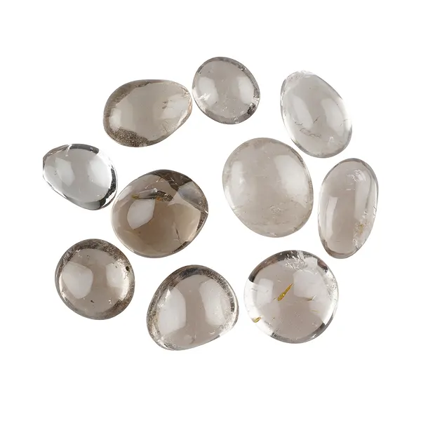 Pierres roulées en quartz fumé, 3,0 - 4,5 cm (Jumbo) | Marco Schreier