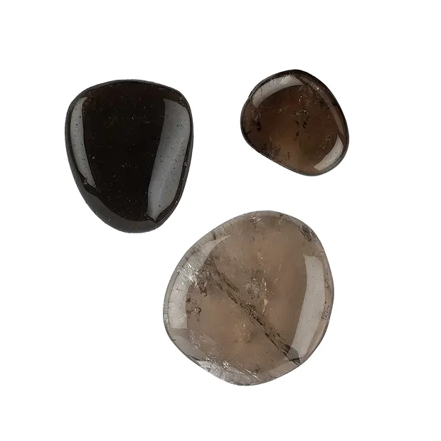 Pierres lisses Quartz fumé | Pierres précieuses, pierres thérapeutiques & bijoux