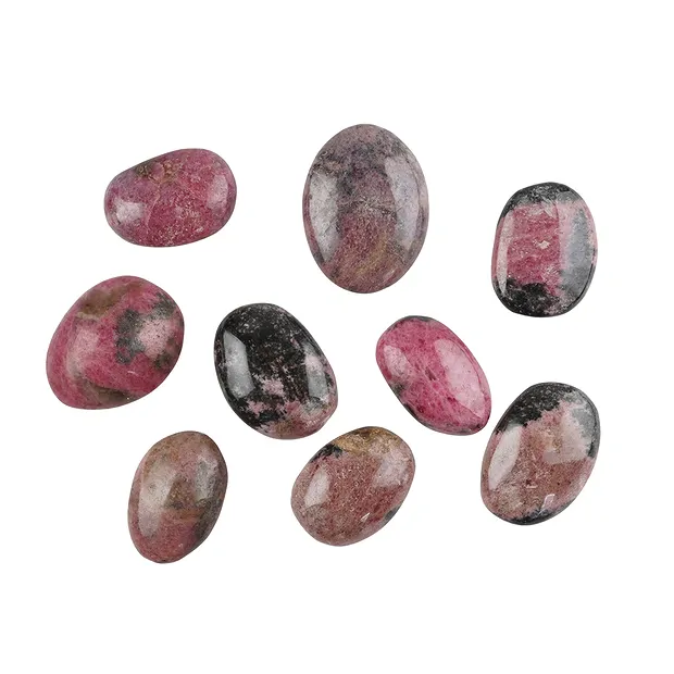 Trommelsteine Rhodonit, 4,0 - 5,0cm (Jumbo) | Edelsteine, Heilsteine & Schmuck