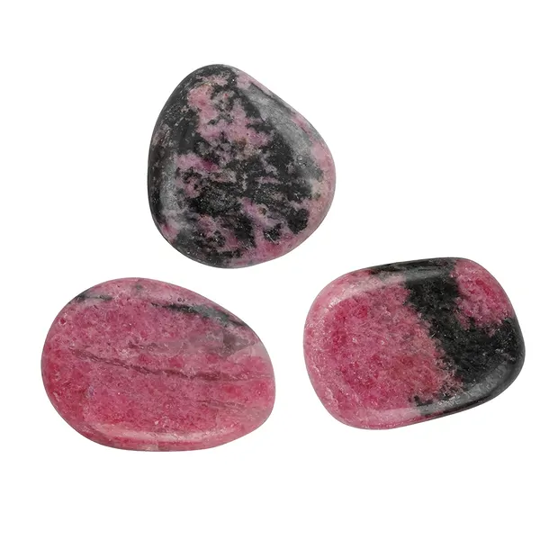 Scheibensteine Rhodonit (Madagaskar) | Schreier Edelsteine, Heilsteine & Schmuck