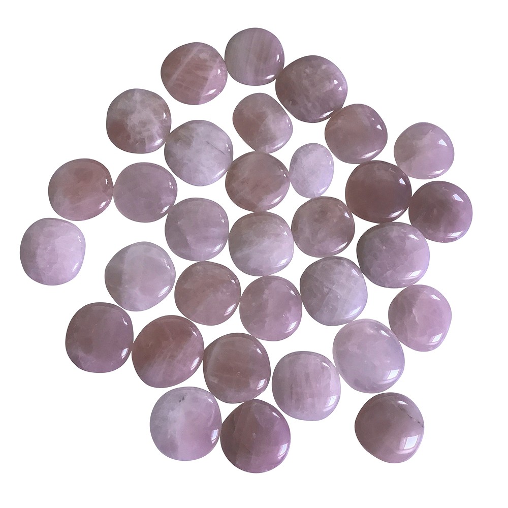 Pierres lisses Quartz rose | Pierres précieuses, pierres thérapeutiques & bijoux