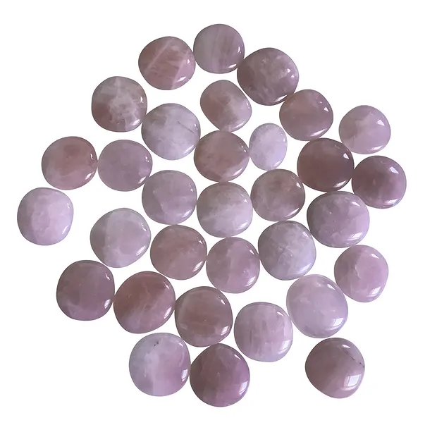 Scheibensteine Rosenquarz | Schreier Großhandel Edelsteine, Heilsteine & Schmuck