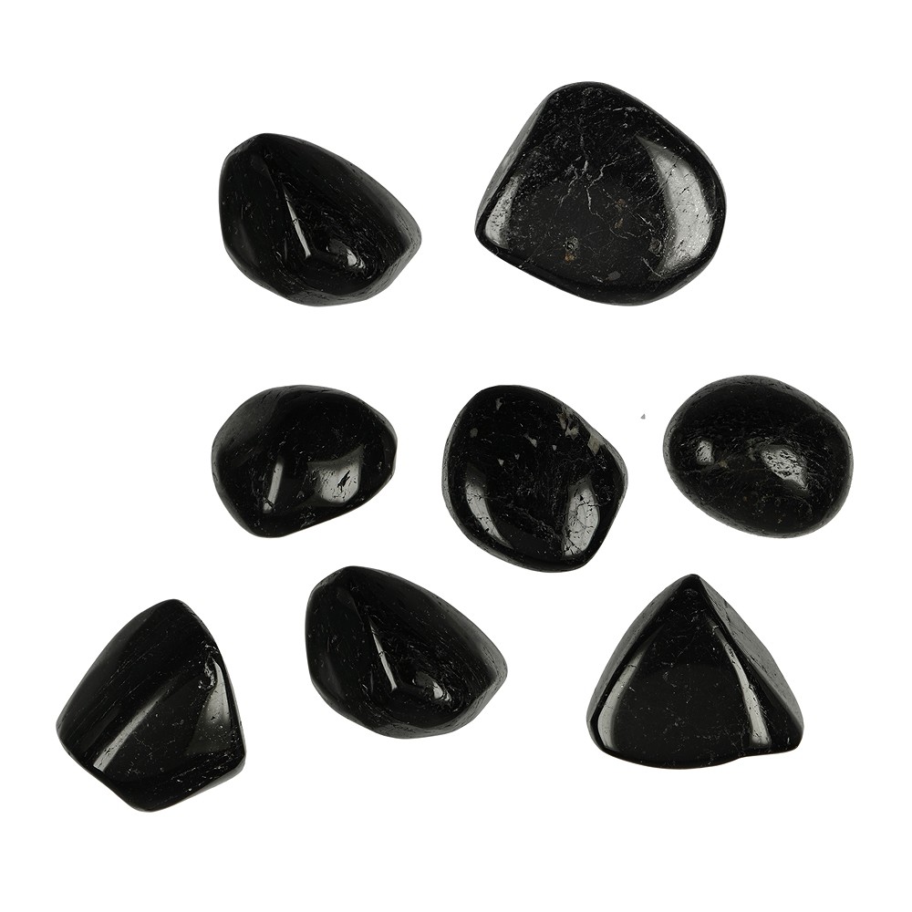 Tumbled Stones Tourmaline (black), 3,5 - 6,0cm (Jumbo) | Marco Schreier